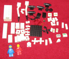 Vintage LEGO 6750 Classic Space Sonic Robot No Box Manual Incomplete Untested