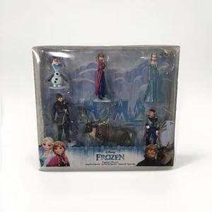 Nuevo Juego Colección 6 Estatuillas Disney Frozen - Toppers para Pasteles - Imagen 1 de 4