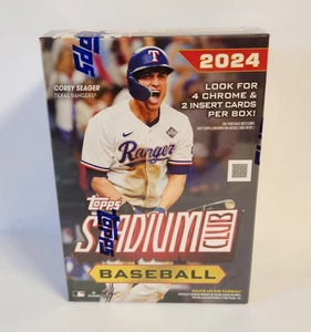 2024 Topps Stadium Club Baseball Card Blaster Box 40 Karten Neu Factory Sealed - Bild 1 von 5