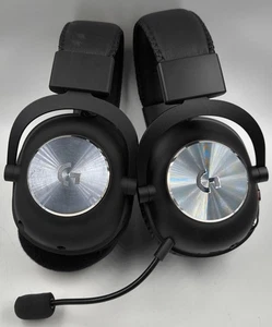2 Stück Logitech G PRO X Wireless Lightspeed Gaming Headsets für Ersatzteile mit Tasche - Bild 1 von 10