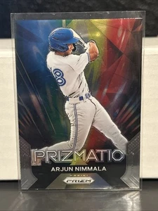 2024 Prizm Prizmatic Silver Arjun Nimmala Blue Jays Rookie # 23 - Picture 1 of 2