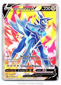 Origin Forme Dialga V SWSH255 - SWSH Black Star Promo - Pokemon Card - Near Mint - Picture 1 of 2