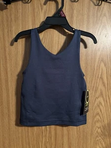 Athletic Works Mädchen Active Longline BH-Top, Navy Magic Größe S 6-6X - Bild 1 von 5