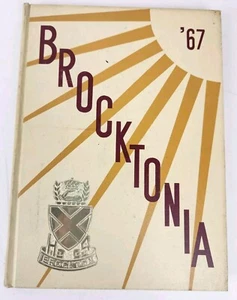 1967 Brocktonia, Brockton High School, Brockton, Massachusetts Yearbook - Picture 1 of 14