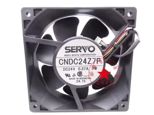 1PC SERVO CNDC24Z7P DC24V 0.37A 9W 3-wire axial flow cooling fan - Picture 1 of 3
