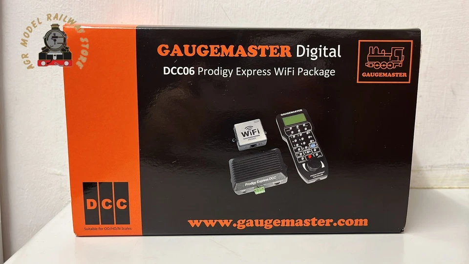 Sistema de controle digital Gaugemaster DCC06 Prodigy Express WiFi - Imagem 1 de 1