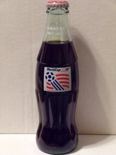 8 OZ COCA COLA COMMEMORATIVE BOTTLE - 1994 WORLD CUP USA SOCCER