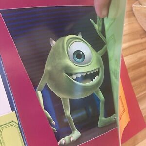 Disney/Pixar Monster, Inc. Set of 4 Lithographs 