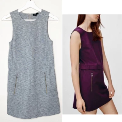 Vestido Talula Verone Gris Cremallera Cambio XS Foto 1 de 4