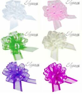 Pull Bows Birthday Party Christmas Presents Wedding Valentines Day 50mm