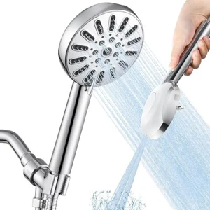 High Pressure Shower Head with Handheld, 8-mode Shower Heads, Anti-clog - Picture 1 of 6