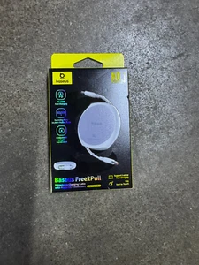 Baseus Free2Pull Retractable Type-C to iP 20W 1m Stretching PD 20W Fast Charging - Picture 1 of 1