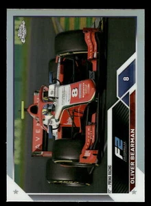 2023 Topps Chrome Formule 1 OLIVER BEARMAN REFRACTOR #123 - Photo 1/2