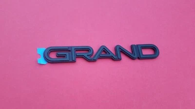 89 90 91 92 93 94 95 PONTIAC GRAND AM EMBLEMA TRASERO LATERAL INSIGNIA SÍMBOLO NUEVO OEM C22 Foto 1 de 3