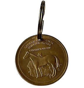 Porte-clés porte-clés porte-clés du championnat canadien quart de cheval chevaux Alberta
