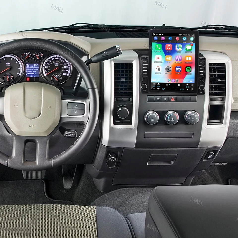 Radio de coche 4+64G para Dodge Ram Pickup Series Carplay Android15 2009-2011 navegación por satélite Foto 1 de 4