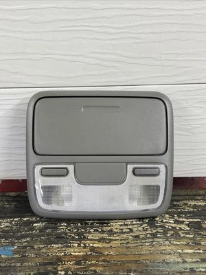 Honda CRV CR-V 2002-2006 consola superior domo mapa luz lámpara gris gris Foto 1 de 4
