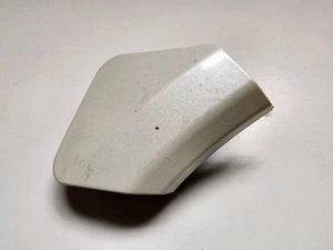 2011-13 Toyota Highlander Front Bumper Tow Hook White Cover Left #52128-0E060 - Picture 1 of 5