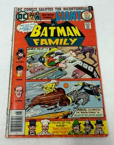 Batman Family 6 DC Comics 1976 Elliot Maggin Irv Novick [VG] 1° figlia Jokers - Foto 1 di 3