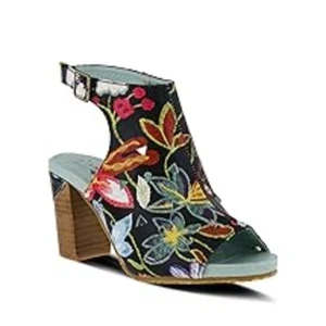 Spring Step L'Artiste Tapestry / Tapestrela Sandals Size 41 NWOT - Picture 1 of 10