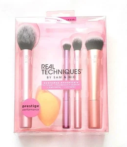 💐 Real Techniques Everyday Essentials Brush Set Prestige Performance 5pcs new - Picture 1 of 2