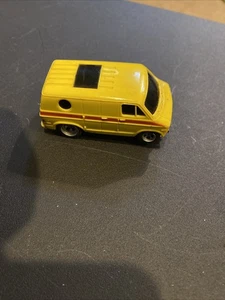 Vintage Aurora AFX Slot Car #1922 Dodge Street Van Yellow - Picture 1 of 5