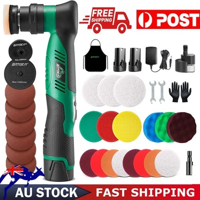 BATOCA Cordless DA 12V Polisher Mini Buffer Sander Orbital Auto Detailing Waxing - image 1 of 4