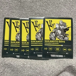 Tarjeta coleccionable Sakamoto Days Taro Shin paquete de 5 coleccionables sin daños - Imagen 1 de 1