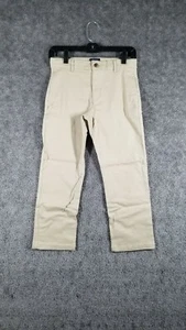 The Children's Place Boys Husky Tall Sz 8 Uniform Dress Pants Beige NWT Pockets - Picture 1 of 10