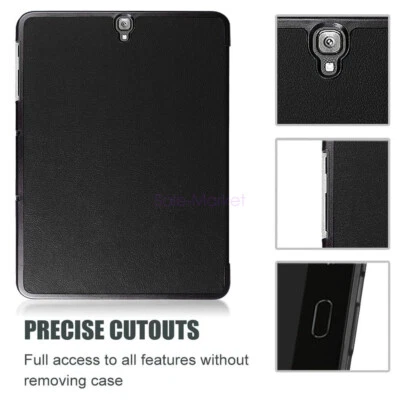 For Samsung Galaxy Tab S3 9.7in Case Cover PU Leather Auto Wake Sleep Shockproof - Image 1 of 4