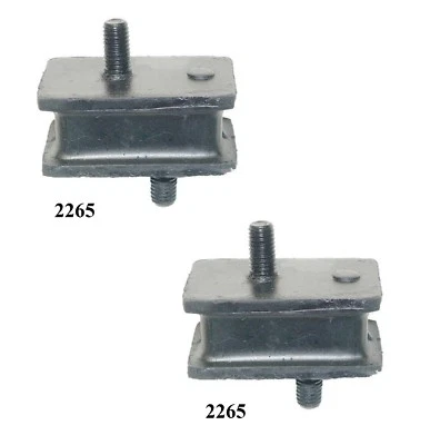 2 PCS FRONT LEFT & RIGHT MOTOR MOUNT FOR 1972-1974 DODGE D100 PICKUP 3.7L - Image 1 of 2