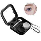 Outdoor Activities With Mirror Contact Lens Case Portable Save Space L R Caps