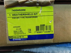 NEW SQUARE D 7400WS20M 75KVA WEATHERSHIELD KIT 90-DAY WARRANTY - Picture 1 of 2