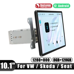JOYING 10.1" Android 12 Car Radio GPS Navi for VW SEAT SKODA with Qualcomm Chip - Picture 1 of 17