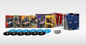 Transformers 6-Movie 4K UHD  Blu-ray Steelbook Collection [Region A  B  C] - Picture 1 of 3