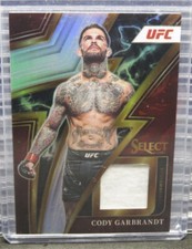 2023 Panini Select UFC Sparks Cody Garbrandt #SP-CGB MMA Relic Game Worn