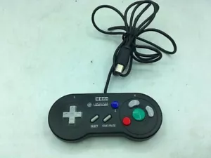 Manette Pad Numérique HORI pour Nintendo GameCube Testée Noire HGC-12 OCCASION - Photo 1 sur 3
