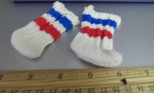 Calcetines de muñeca vintage, gruesos como botines de 1-3/4" de longitud de pie NOS #N14 - Imagen 1 de 1