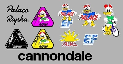 Cannondale EF Pro Cycling Decals x22 - System 6 Duck Giro, Super 6 Rapha Palace