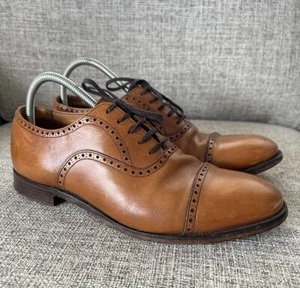 Alfred Sargent Blenheim Brogue Schnürschuhe Braun UK 9 US 10 England - Bild 1 von 14