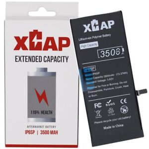 XCAP erweiterte Kapazität Akku für Apple iPhone 6s Plus 3500mAh Ersatz +25%