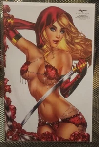 GRIMM FAIRY TALES #67 V2 Red Riding Hood Crimson Icon by Eric Basaldua ZENESCOPE - Picture 1 of 2