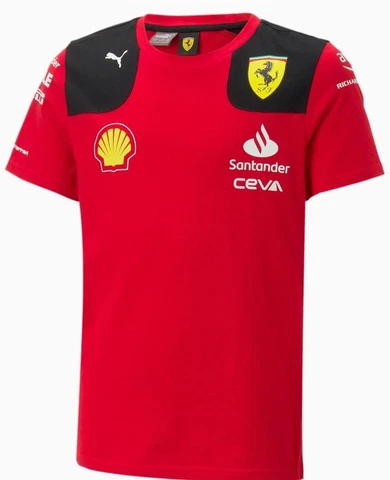 Scuderia Ferrari F1 Men's 2023 T-Shirt- Red Cover