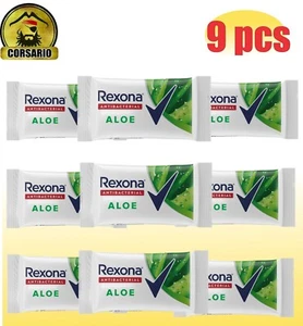 Rexona Aloe Vera Bar Soap 90 G -PACK X 9