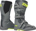 Thor Blitz Xr Youth Kids Motocross Boots Mx Boot 2024 Grey  Acid Kids All Sizes