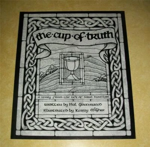 ST DUNSTAN CUP TRUTH CELTIC MYTH LEGEND BOOK SQUIRE GREENWOOD GLASTONBURY ABBEY - Picture 1 of 12