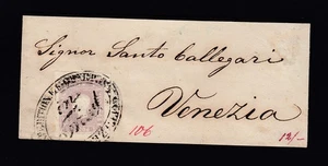 AUSTRIA - #P6 Lilac (USED on wrapper) Nice Expedition Cancel in Triest cv$300.00 - Picture 1 of 1