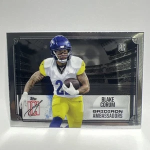 2024 Topps Signature Class Blake Corrum Gridiron Ambassadors GA-10 - Bild 1 von 10