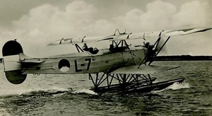 Fokker C-VII Niederlande Marine Tisch Holz Flugzeug neues Modell klein Maßstab 1/48 - Bild 1 von 10