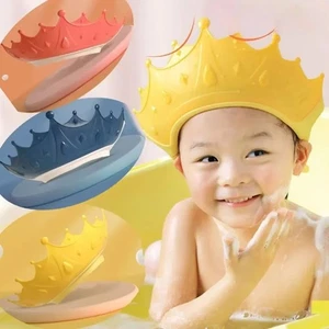 Haarschutz Haarwaschmütze Gehörschutz Duschschutzkopfbedeckung Babypflege - Picture 1 of 9